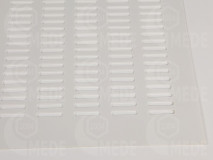 Materská mriežka plast - biela 420x420