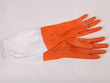 Včelárske rukavice Orange 11
