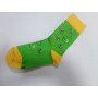 Ponožky Detské, zelené, motív včela