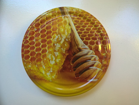 Lapka 66mm - Mézcsurgató+méhsejt, narancsszínű
