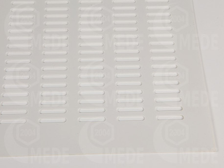 Materská mriežka plast - biela 400x400