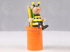 Držiak na ceruzky s ceruzkami - včela