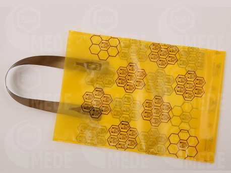 Darčeková taška na 0,5kg medu žltá