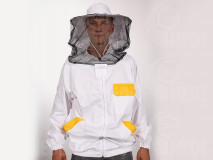 Včelárska bunda so zipsom S/M